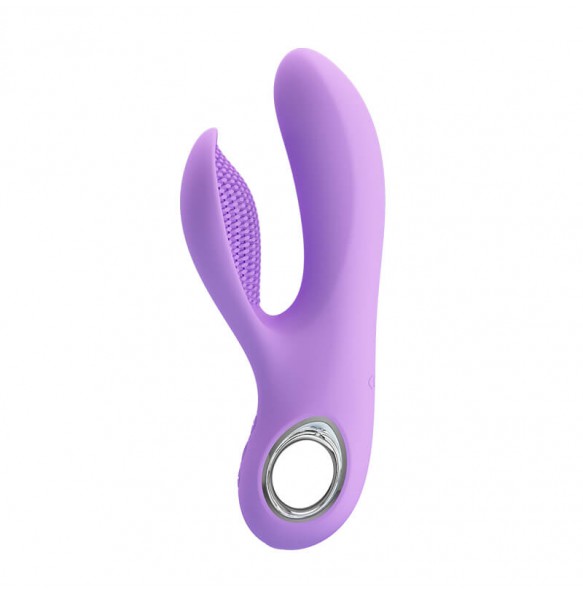 PRETTY LOVE - Dotted Massage Vibrator Wand Masturbator (Chargeable - Purple)